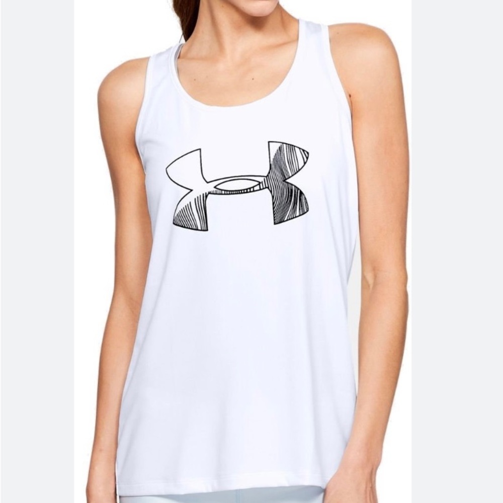 Under armor tank top open back